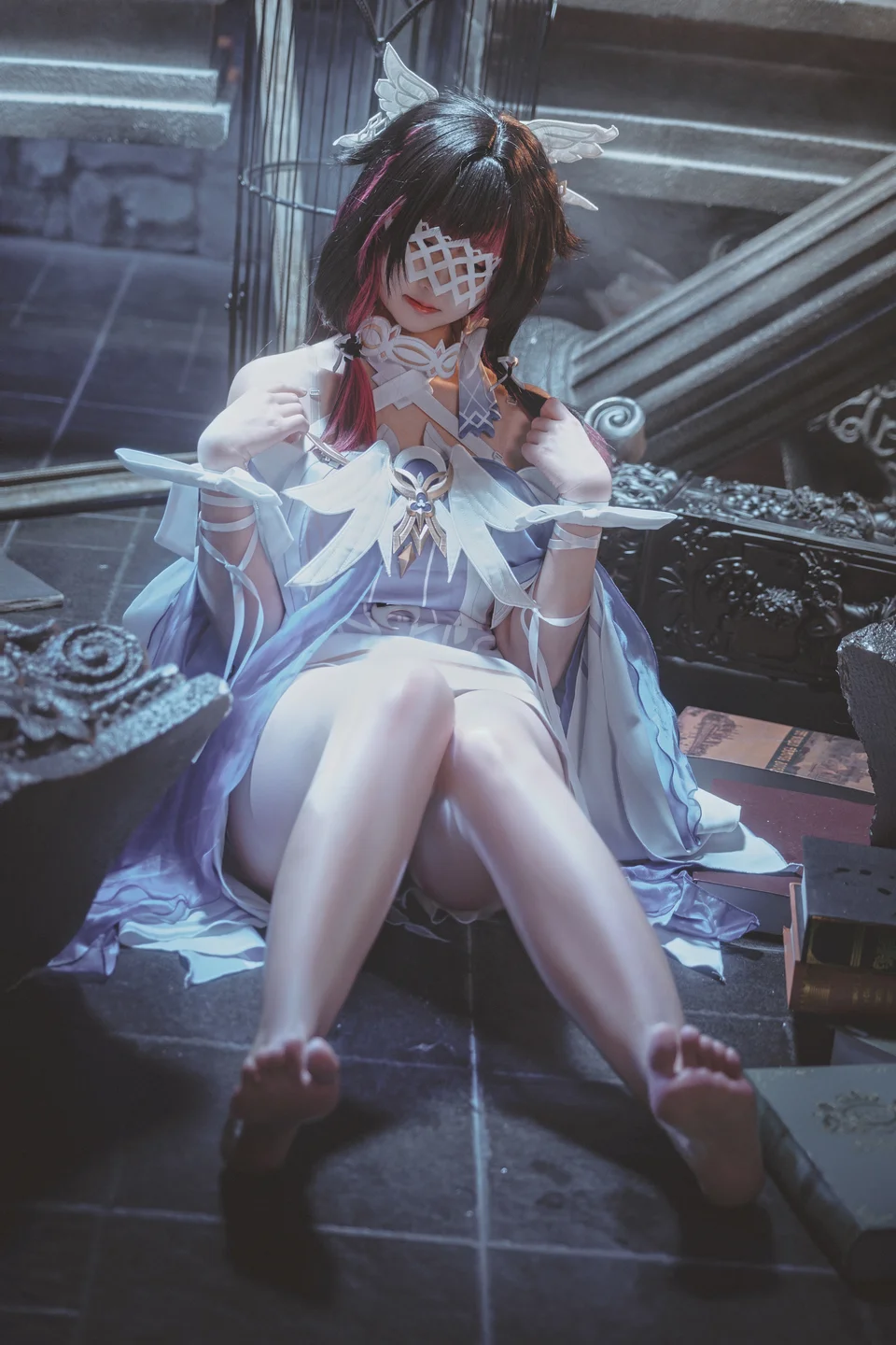 风筝筝筝w - No.003 少女哥伦比娅 [18P-238MB] tg@simisebaisi 【丝足阁】003.webp